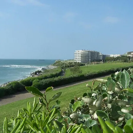 Biarritz-face Mer-appt T3-plages-piscine-tennis Apartmán *